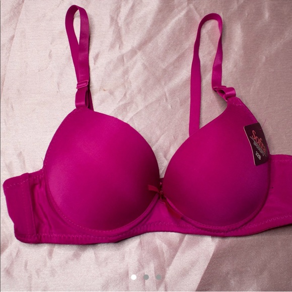 Sofra Other - ❌SOLD❌ SOFRA FUCHSIA PUSH UP BRA